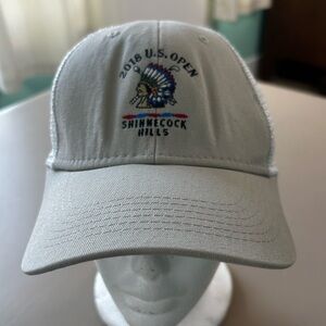 2018 U.S. Open Shinnecock Hills Taupe White Imperial Cap Adjustable Golf Hat Dad